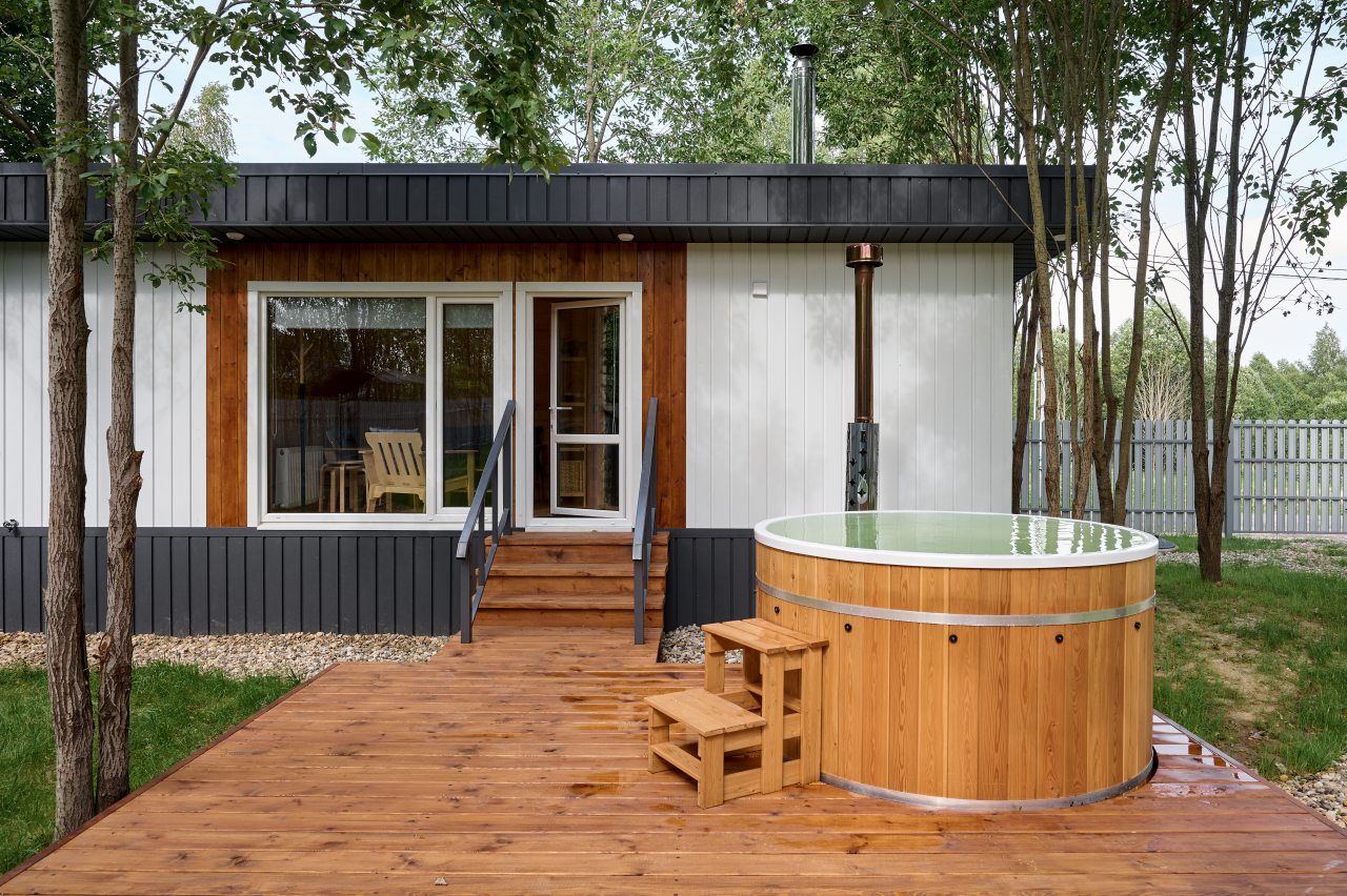 Коттедж (Медовый), База отдыха FlatPoint