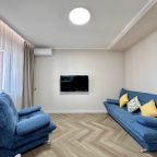 От предыдущих суток, согласно тарифу, Апартаменты Евродвушка категории Комфорт+