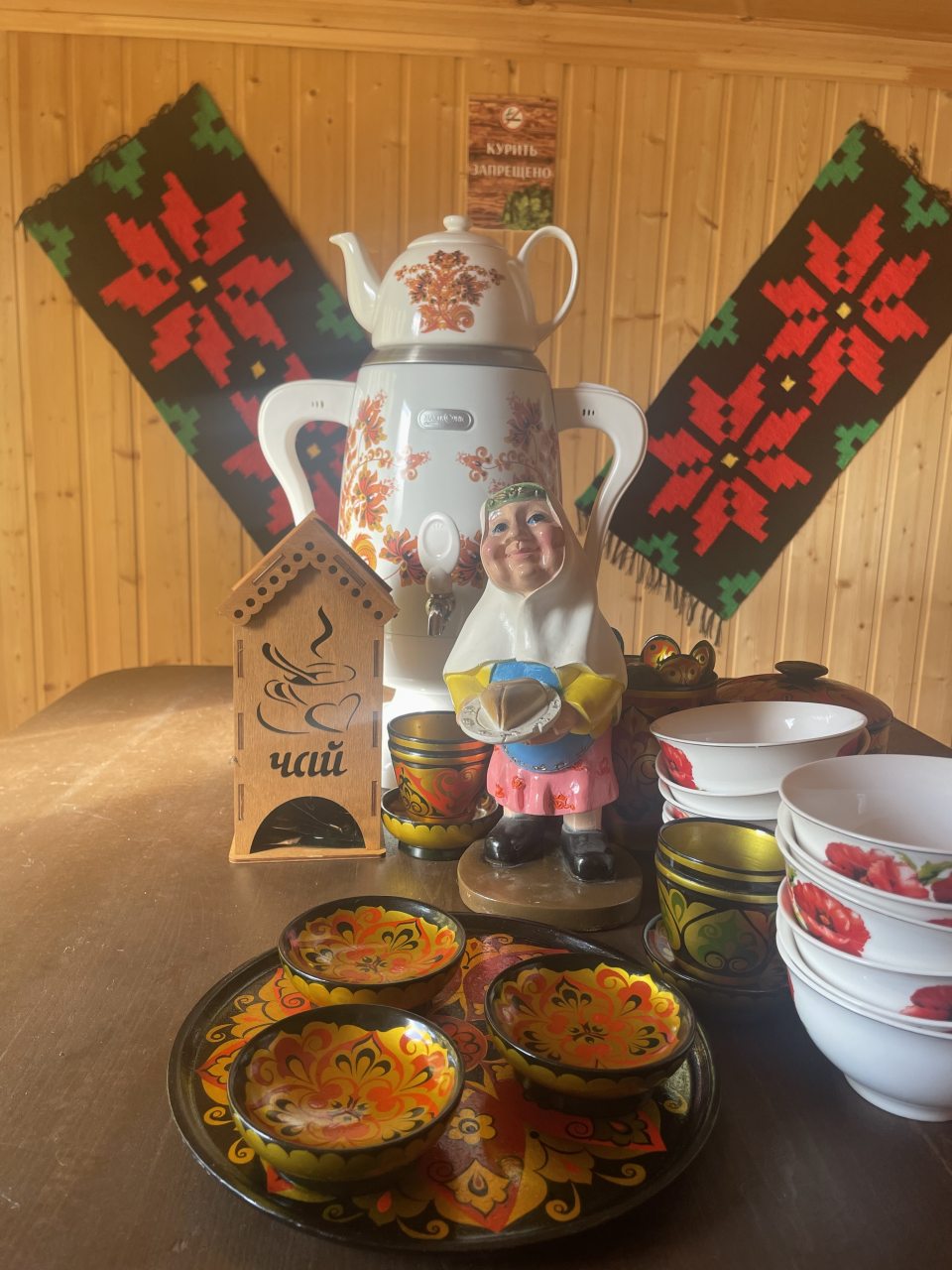 Русская баня на дровах