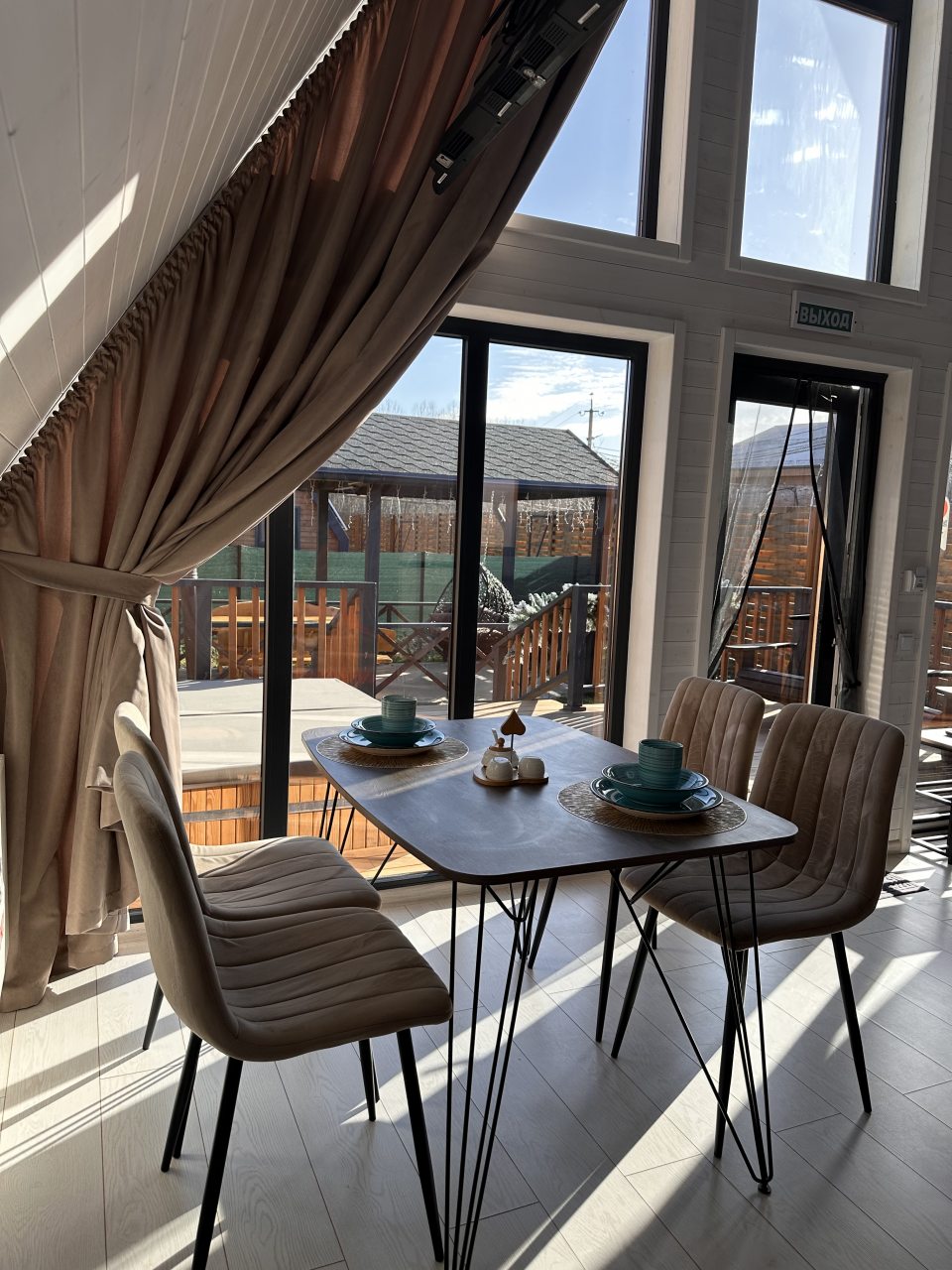 Коттедж (A-frame), База отдыха Заречье