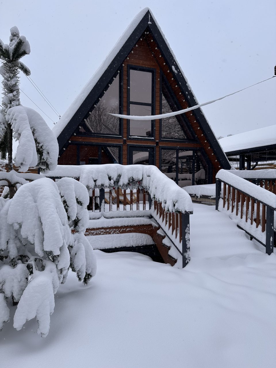 Коттедж (A-frame), База отдыха Заречье