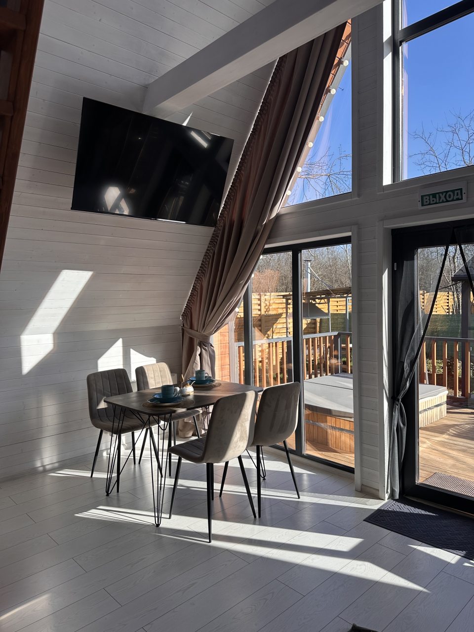 Коттедж (A-frame), База отдыха Заречье