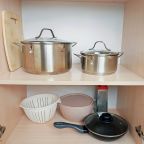 Пятиместный (ПОЛЯРИС в Солнечном, 3 | Просторная кухня • Отчётные документы • Комфорт и чистота без компромиссов), Апартаменты ПОЛЯРИС на Солнечной 4