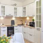 Возможность самостоятельного приготовления пищи, Апартаменты RentPlaza премиум около ж/д вокзала на Свердлова