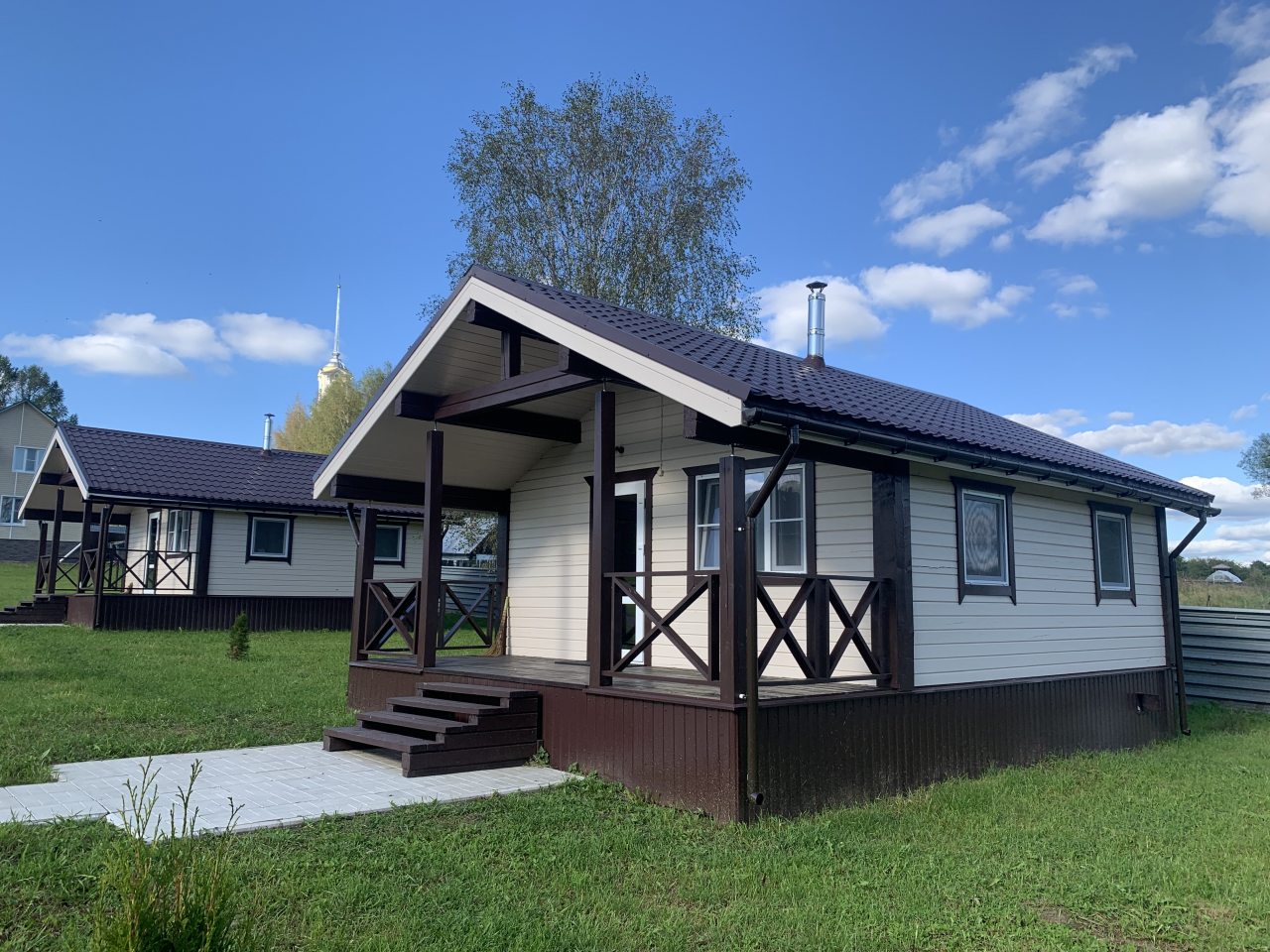 Мини-дом (Двухкомнатный домик на четверых), База отдыха Замытье