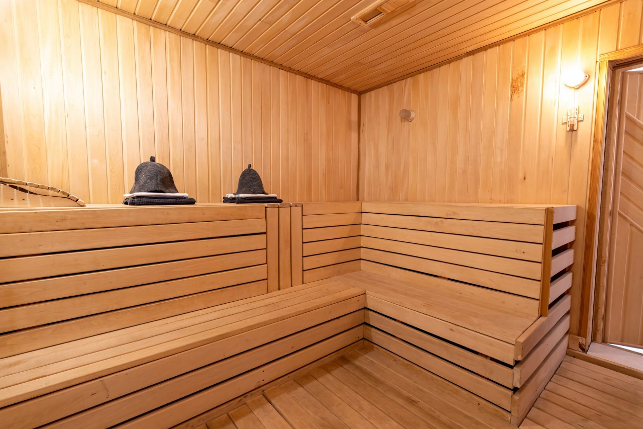 Полулюкс (Номер полулюкс с сауной), База отдыха БЕРЕГ МОЛОГИ