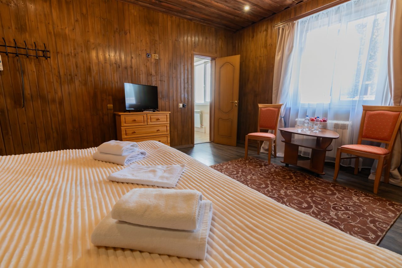 Полулюкс (Номер полулюкс с сауной), База отдыха БЕРЕГ МОЛОГИ