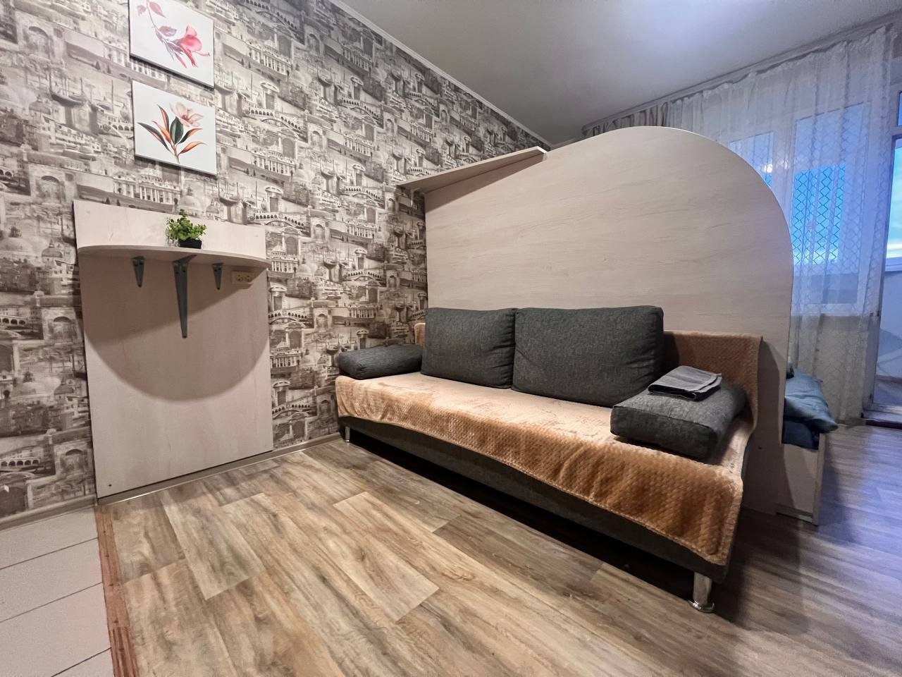 Апартаменты (Уютная студия), Апартаменты ВОЯЖ на улице 50 лет ВЛКСМ