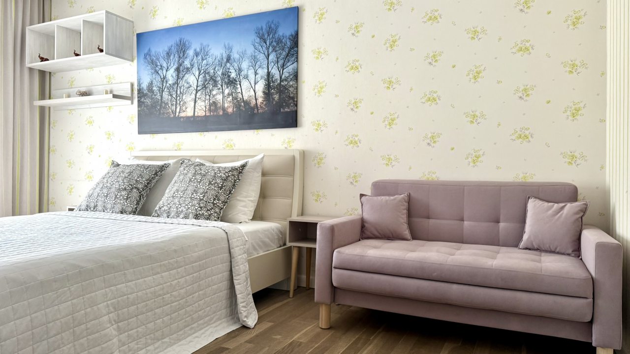 Апартаменты (Светлогорск: Просторная 2-комнатная квартира), Апартаменты ApartMari двухкомнатная квартира