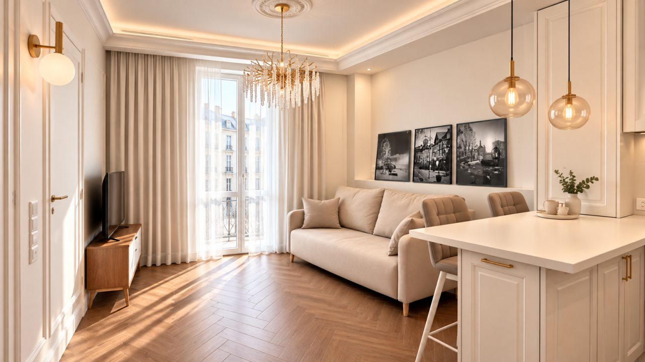 Апартаменты (ApartMari Зеленоградск Роскошные дизайнерские апартаменты в новом доме), Апартаменты ApartMari в новом доме