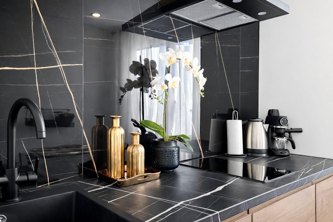 Возможность самостоятельного приготовления пищи, Апартаменты ApartMari рядом в Рыбной деревней