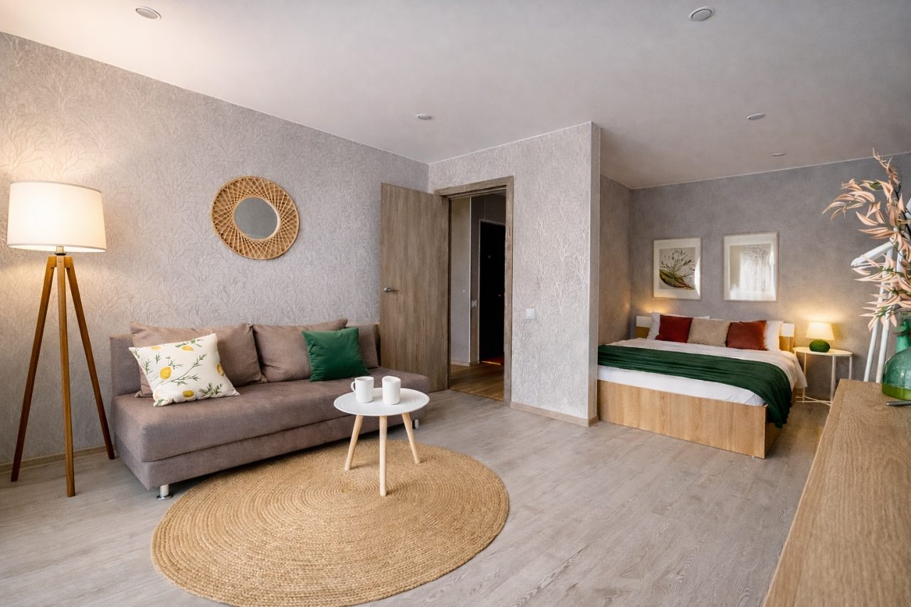 Апартаменты (ApartMari в центре рядом с парком Юность и Верхним озером), Апартаменты Рядом с парком Юность ApartMari Калининград