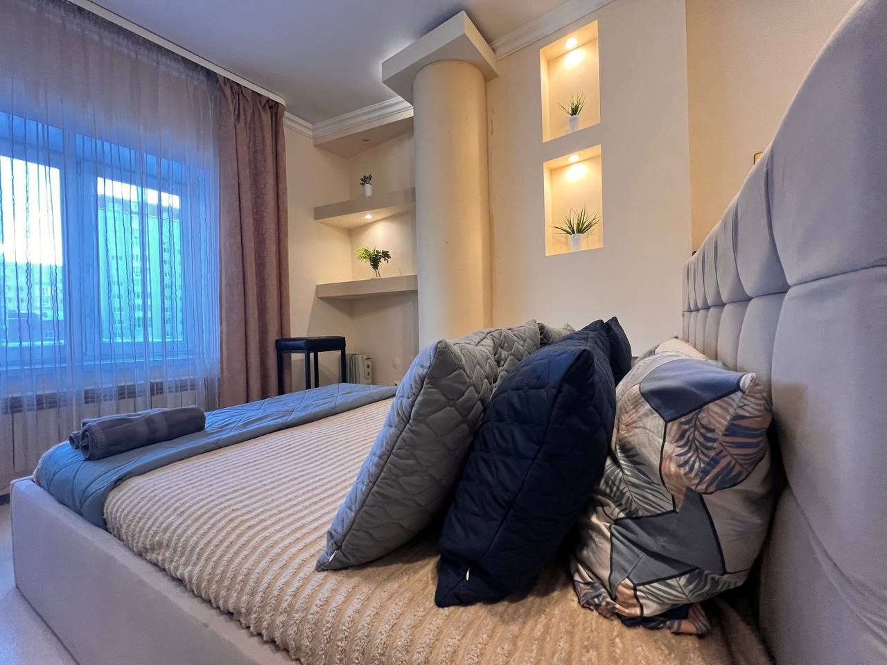 Апартаменты (СВЕТЛАЯ ПРОСТОРНАЯ СТУДИЯ), Апартаменты ВОЯЖ НА 50 ЛЕТ ВЛКСМ