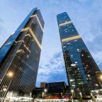 Трёхместный и более (Sky City Moscow Закатная сторона! 43 этаж!), Апартаменты Sky City Moscow