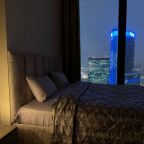 Трёхместный и более (Sky City Moscow 61 этаж! Вид на башни!), Апартаменты Sky City Moscow