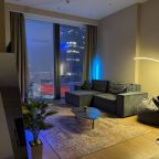 Трёхместный и более (Sky City Moscow 61 этаж! Вид на башни!), Апартаменты Sky City Moscow