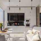 Трёхместный и более (Sky City Moscow 80-тый этаж!), Апартаменты Sky City Moscow