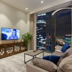 Трёхместный и более (Sky City Moscow Вид на Сити! 62 этаж!), Апартаменты Sky City Moscow