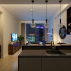 Трёхместный и более (Sky City Moscow Вид на Сити! 62 этаж!), Апартаменты Sky City Moscow