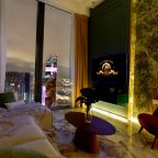 Трёхместный и более (Sky City Moscow Эксклюзив! Вид на Сити! 64 этаж!), Апартаменты Sky City Moscow