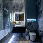 Трёхместный и более (Sky City Moscow Эксклюзив! Вид на Сити! 64 этаж!), Апартаменты Sky City Moscow