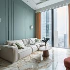 Трёхместный и более (Sky City Moscow Эксклюзив! Вид на Сити! 64 этаж!), Апартаменты Sky City Moscow