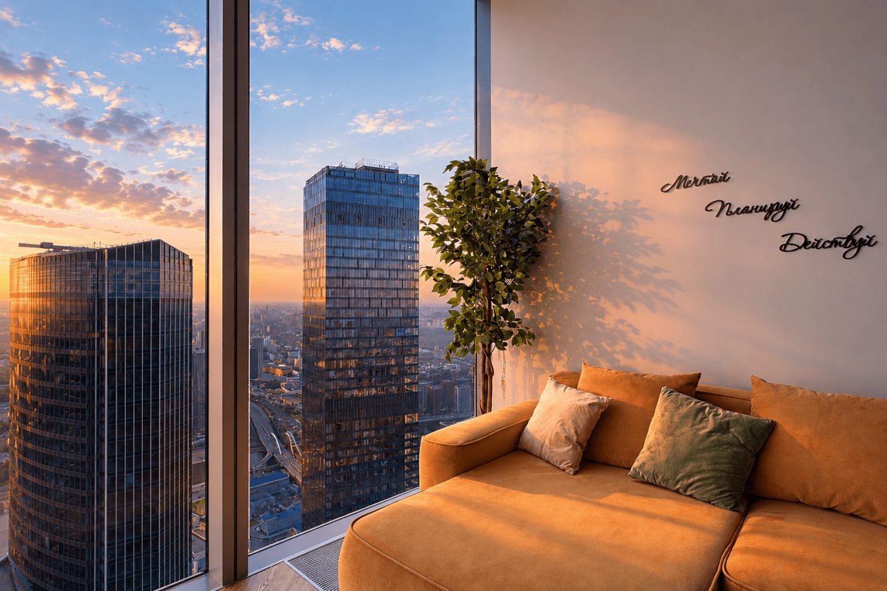 Трёхместный и более, Апартаменты Sky City Moscow
