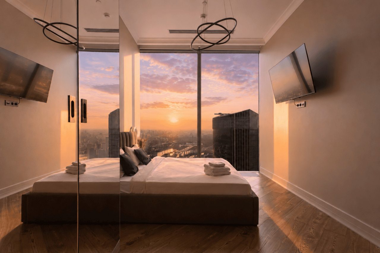 Трёхместный и более, Апартаменты Sky City Moscow