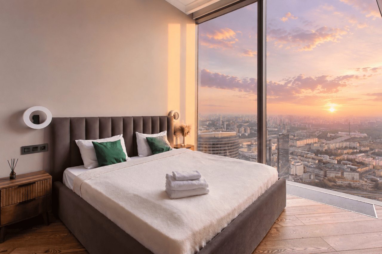 Трёхместный и более, Апартаменты Sky City Moscow