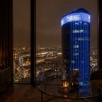Трёхместный и более (Sky City Moscow 75 этаж! Шикарный вид на МГУ, Парк Победы, Лужники, башни и город! Дизайнерский!), Апартаменты Sky City Moscow
