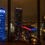 Трёхместный и более (Sky City Moscow 75 этаж! Шикарный вид на МГУ, Парк Победы, Лужники, башни и город! Дизайнерский!), Апартаменты Sky City Moscow