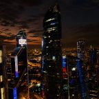 Апартаменты (Апартаменты Sky City Moscow 63 этаж! Редкий вид на Москву! Большое окно! Закатная сторона! С Алисой и подсветкой!), Апартаменты Sky City Moscow