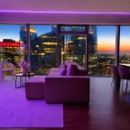 Апартаменты (Sky City Moscow Подсветка! 54 этаж! Алиса Макс! Большая гостиная с панорамой с шикарным видом!), Апартаменты Sky City Moscow