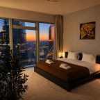Апартаменты (Sky City Moscow Подсветка! 54 этаж! Алиса Макс! Большая гостиная с панорамой с шикарным видом!), Апартаменты Sky City Moscow