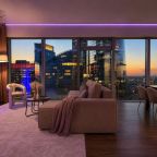 Апартаменты (Sky City Moscow Подсветка! 54 этаж! Алиса Макс! Большая гостиная с панорамой с шикарным видом!), Апартаменты Sky City Moscow