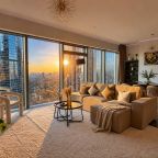 Апартаменты (Sky City Moscow Подсветка! 54 этаж! Алиса Макс! Большая гостиная с панорамой с шикарным видом!), Апартаменты Sky City Moscow