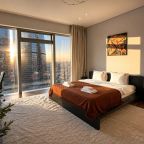 Апартаменты (Sky City Moscow Подсветка! 54 этаж! Алиса Макс! Большая гостиная с панорамой с шикарным видом!), Апартаменты Sky City Moscow
