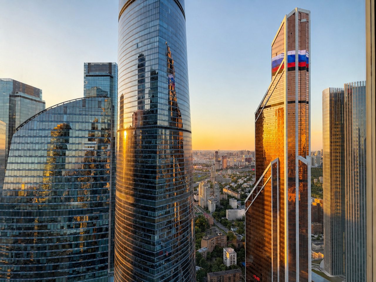 Апартаменты (Sky City Moscow Подсветка! 54 этаж! Алиса Макс! Большая гостиная с панорамой с шикарным видом!), Апартаменты Sky City Moscow