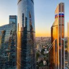 Апартаменты (Sky City Moscow Подсветка! 54 этаж! Алиса Макс! Большая гостиная с панорамой с шикарным видом!), Апартаменты Sky City Moscow