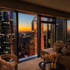 Апартаменты (Sky City Moscow Подсветка! 54 этаж! Алиса Макс! Большая гостиная с панорамой с шикарным видом!), Апартаменты Sky City Moscow