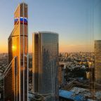 Апартаменты (Sky City Moscow Подсветка! 54 этаж! Алиса Макс! Большая гостиная с панорамой с шикарным видом!), Апартаменты Sky City Moscow