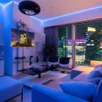 Апартаменты (Sky City Moscow 51 этаж! 140 метров! Саундбар! Подсветка под любое настроение! Дорогой вид на башни и город!), Апартаменты Sky City Moscow