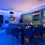 Апартаменты (Sky City Moscow 51 этаж! 140 метров! Саундбар! Подсветка под любое настроение! Дорогой вид на башни и город!), Апартаменты Sky City Moscow