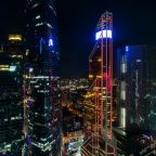 Апартаменты (Sky City Moscow 51 этаж! 140 метров! Саундбар! Подсветка под любое настроение! Дорогой вид на башни и город!), Апартаменты Sky City Moscow