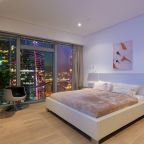 Апартаменты (Sky City Moscow 51 этаж! 140 метров! Саундбар! Подсветка под любое настроение! Дорогой вид на башни и город!), Апартаменты Sky City Moscow