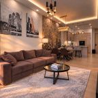 Апартаменты (Sky City Moscow Эксклюзивный мраморный! Редкая широкая панорама на все башни Москва Сити! Алиса Макc!), Апартаменты Sky City Moscow