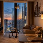 Апартаменты (Sky City Moscow Эксклюзивный мраморный! Редкая широкая панорама на все башни Москва Сити! Алиса Макc!), Апартаменты Sky City Moscow