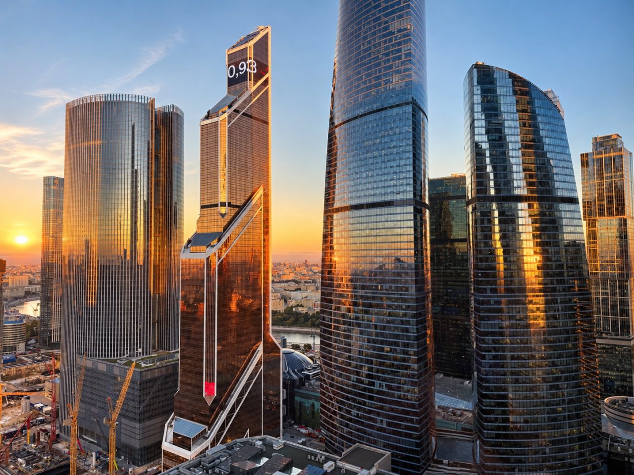 Апартаменты (Sky City Moscow Эксклюзивный мраморный! Редкая широкая панорама на все башни Москва Сити! Алиса Макc!), Апартаменты Sky City Moscow