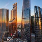 Апартаменты (Sky City Moscow Эксклюзивный мраморный! Редкая широкая панорама на все башни Москва Сити! Алиса Макc!), Апартаменты Sky City Moscow