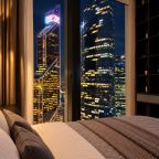 Апартаменты (Sky City Moscow Эксклюзивный мраморный! Редкая широкая панорама на все башни Москва Сити! Алиса Макc!), Апартаменты Sky City Moscow